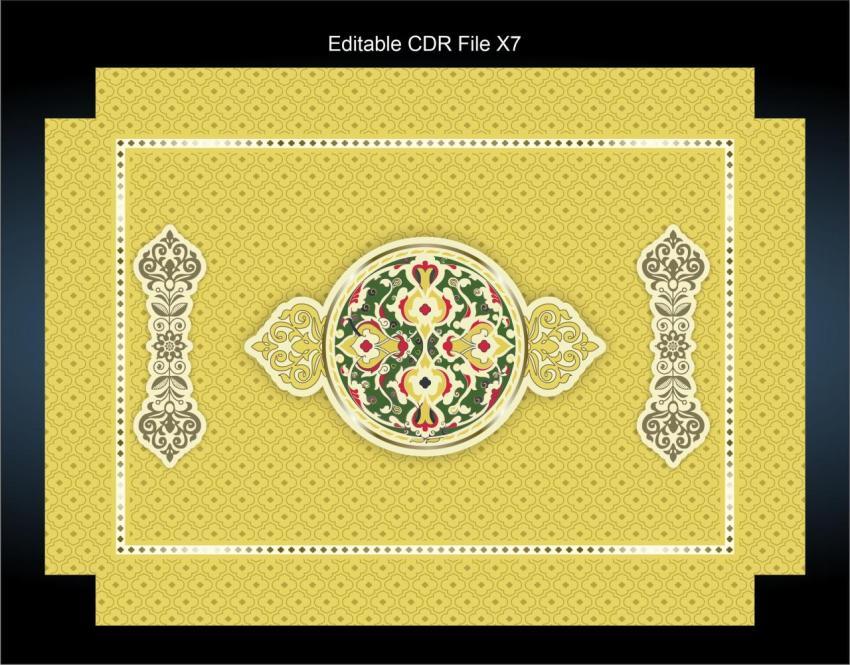 Designer gift box packing box round vector floral parrot light green background