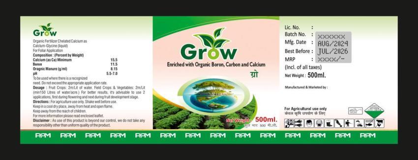 Organic Boron, Carbon and Calcium