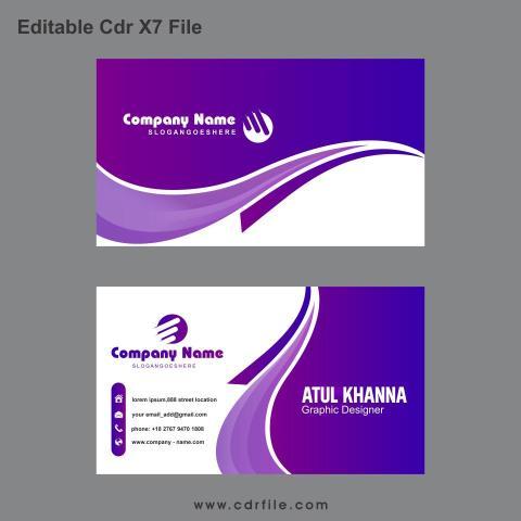 New Visiting Card Design